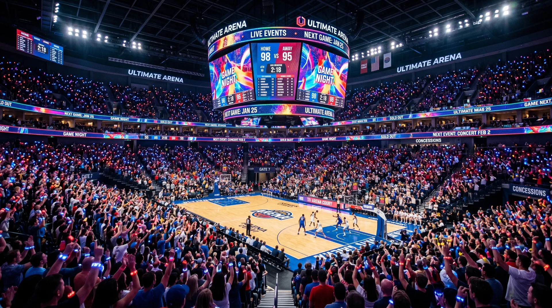 Sports powered by Nex Tech LED